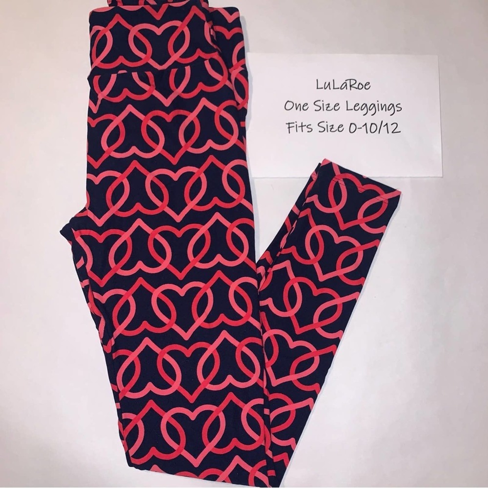 LuLaRoe One Size Valentine’s Leggings